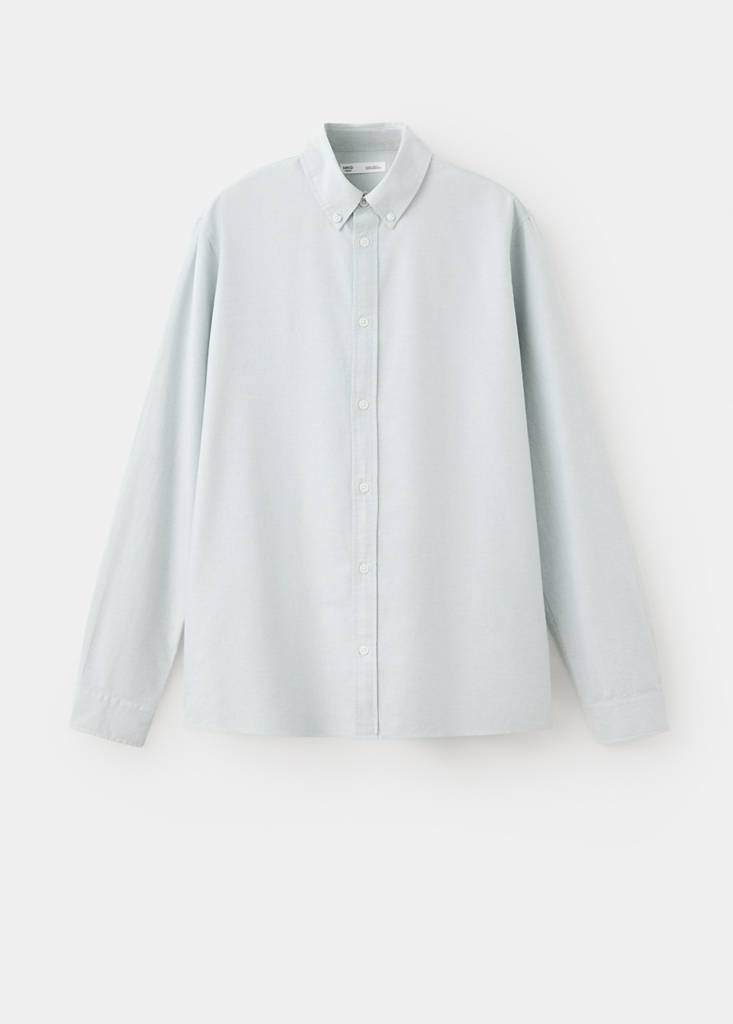 Oxford cotton shirt — Green