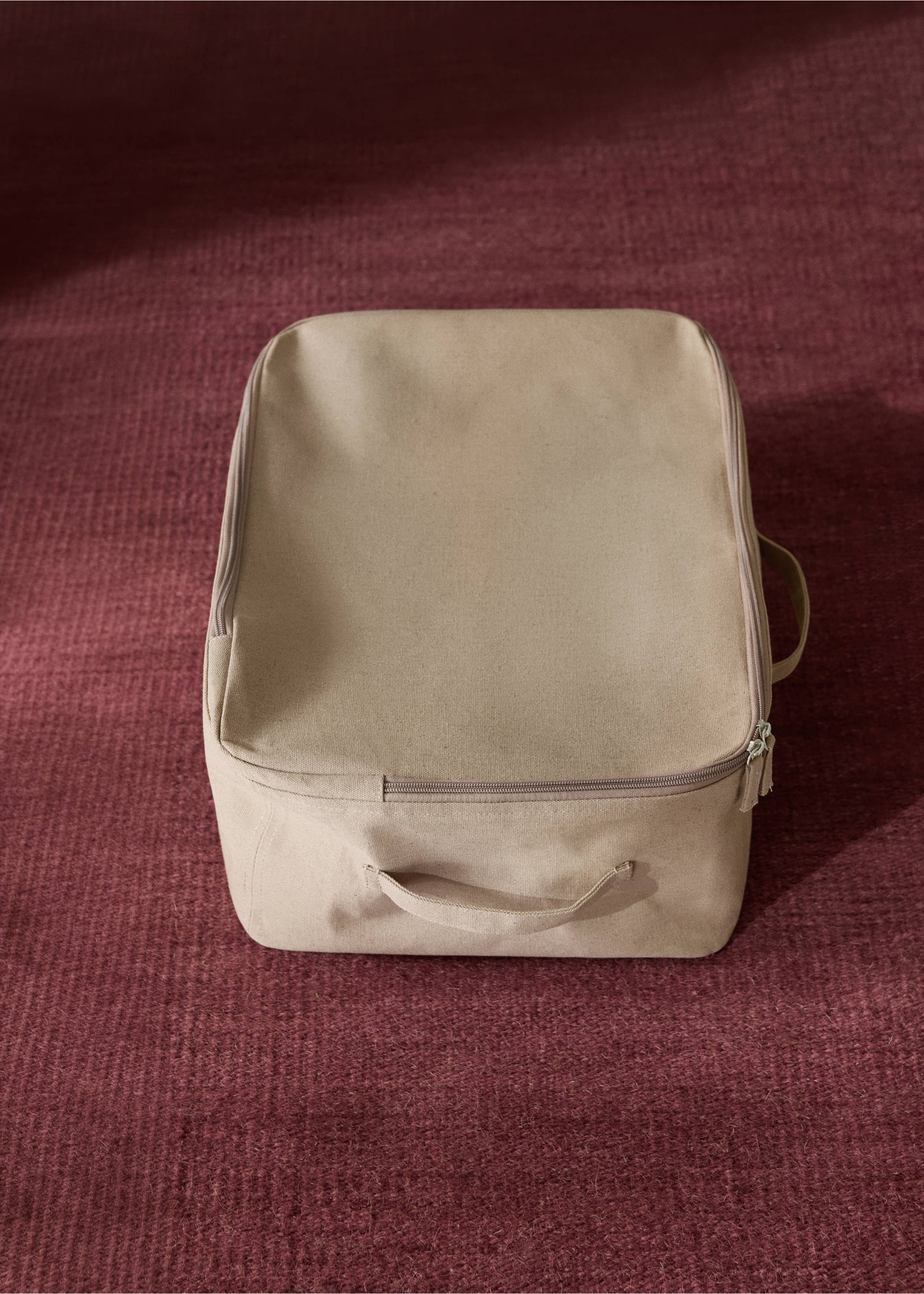 Storage box 18 x 49 x 38 cm - General plane, Beige. Ref: 37063289-00.