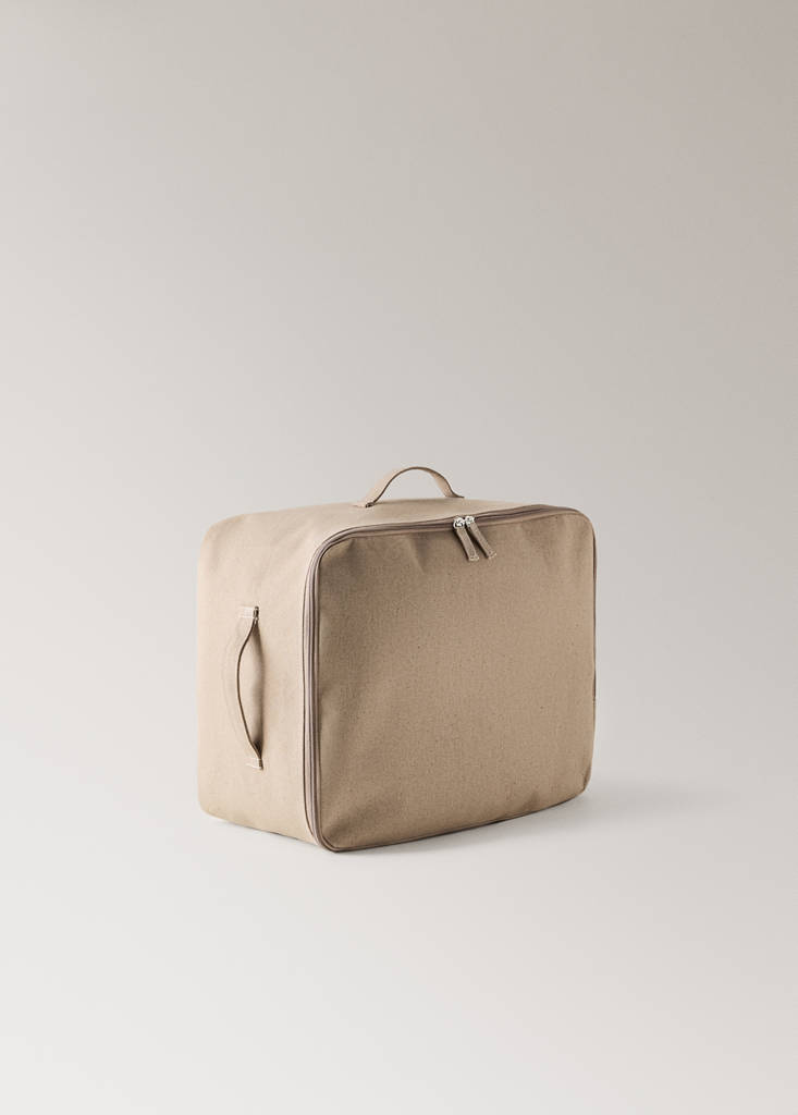 Storage box 18 x 49 x 38 cm — Beige