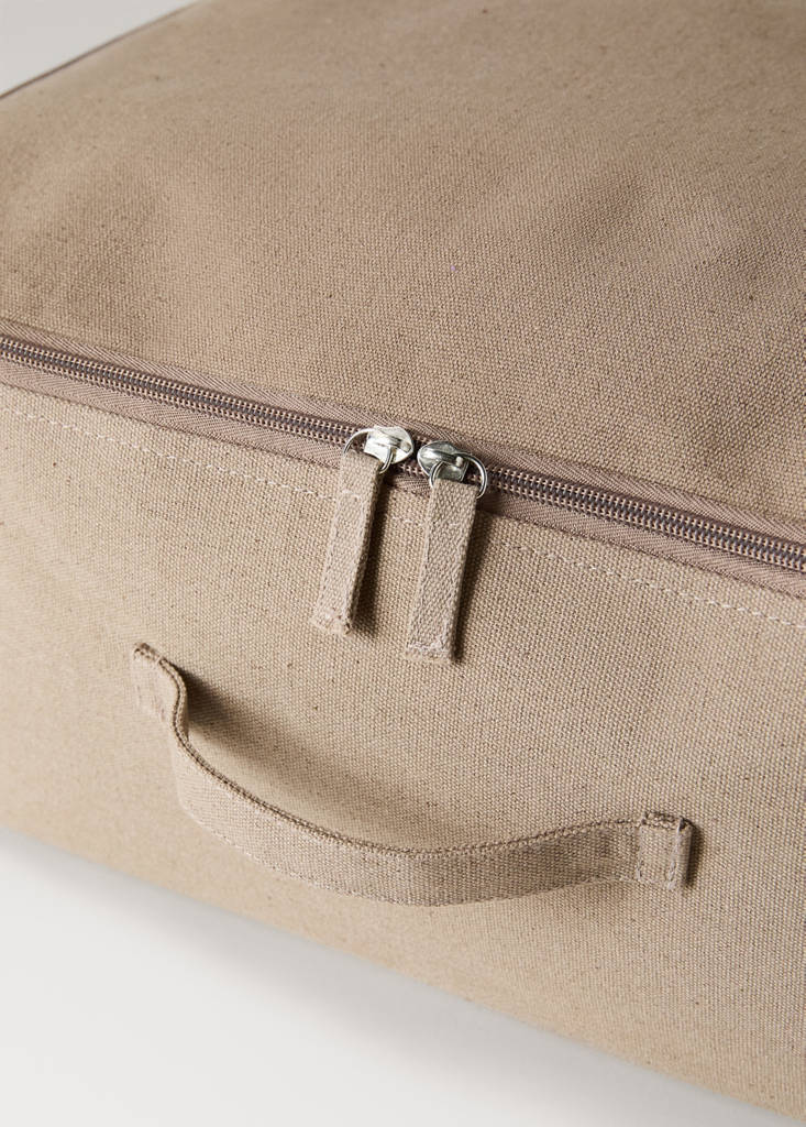 Storage box 18 x 49 x 38 cm — Beige