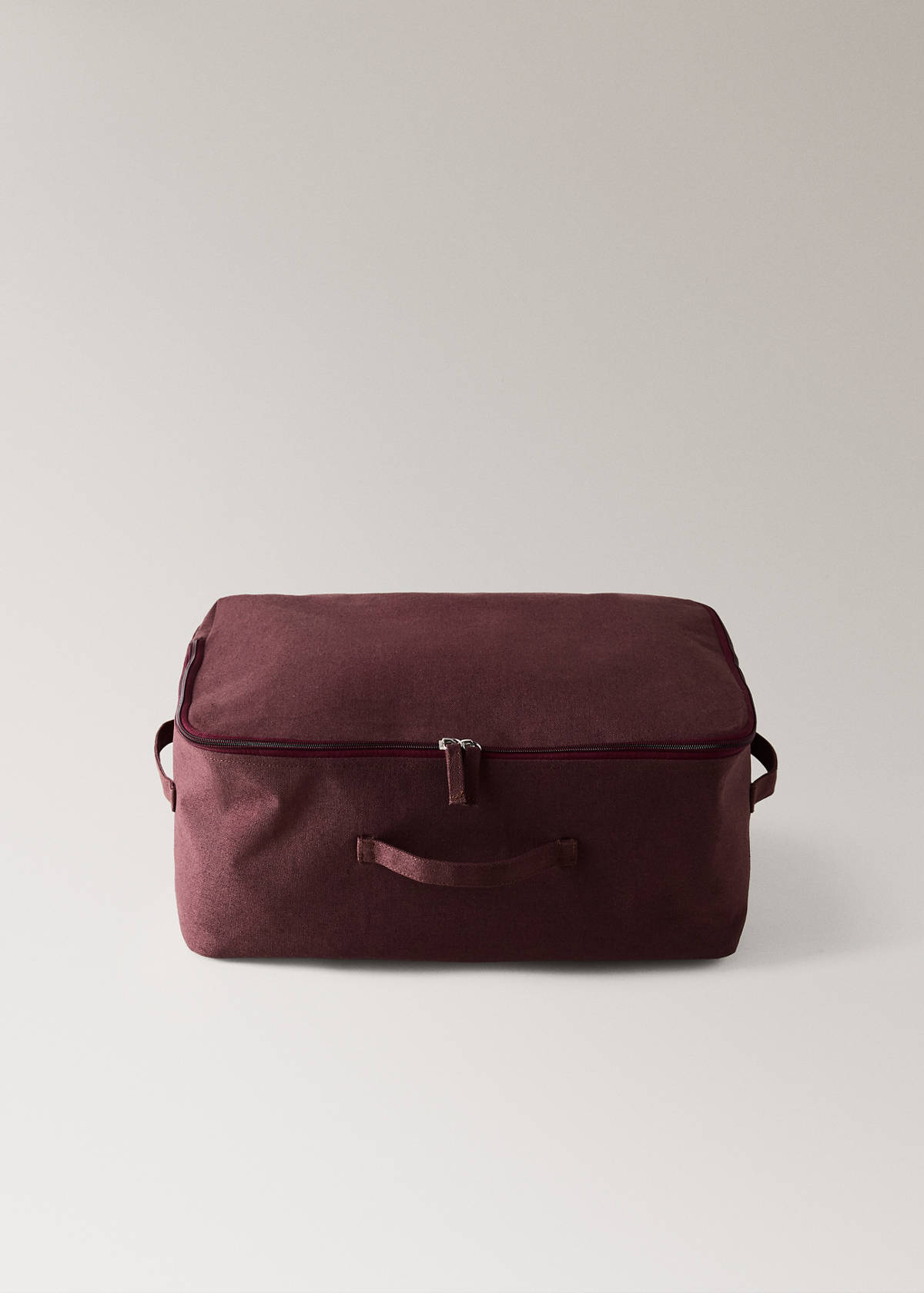 Storage box 18 x 49 x 38 cm — Burgundy