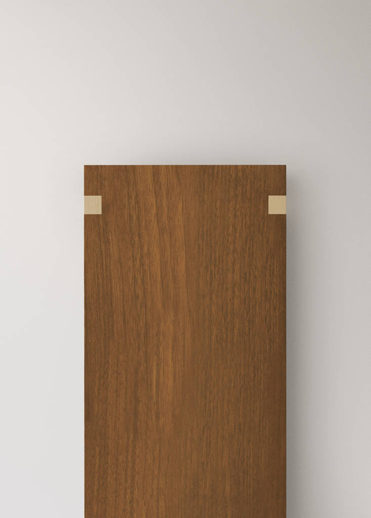 Medium wood tray — Brown