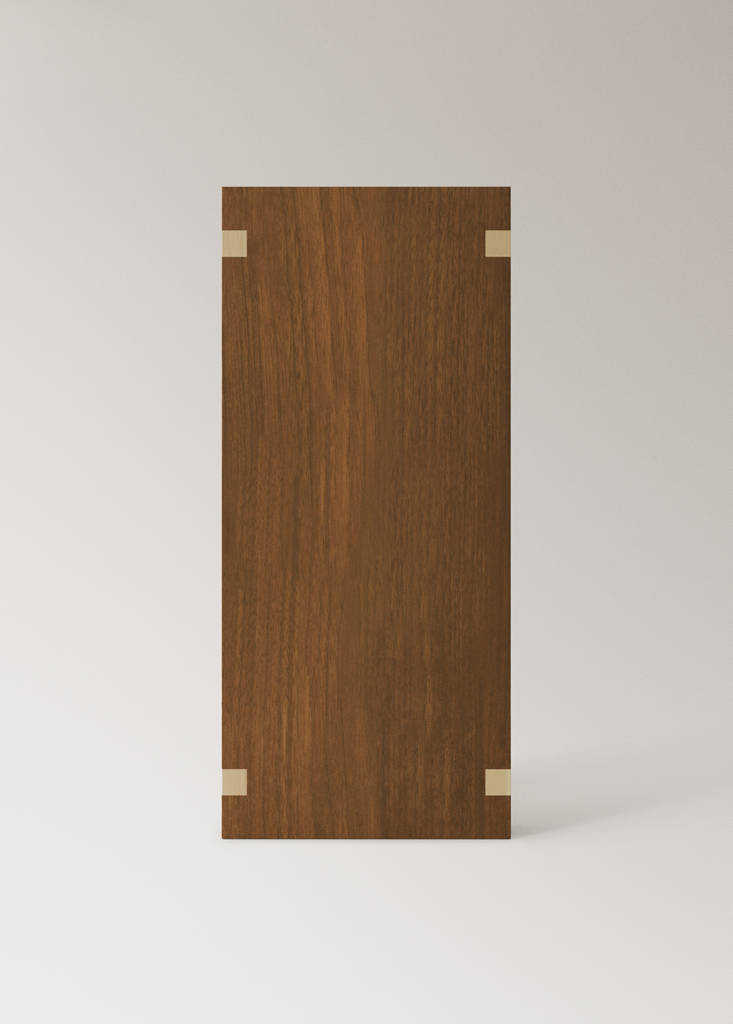 Medium wood tray — Brown