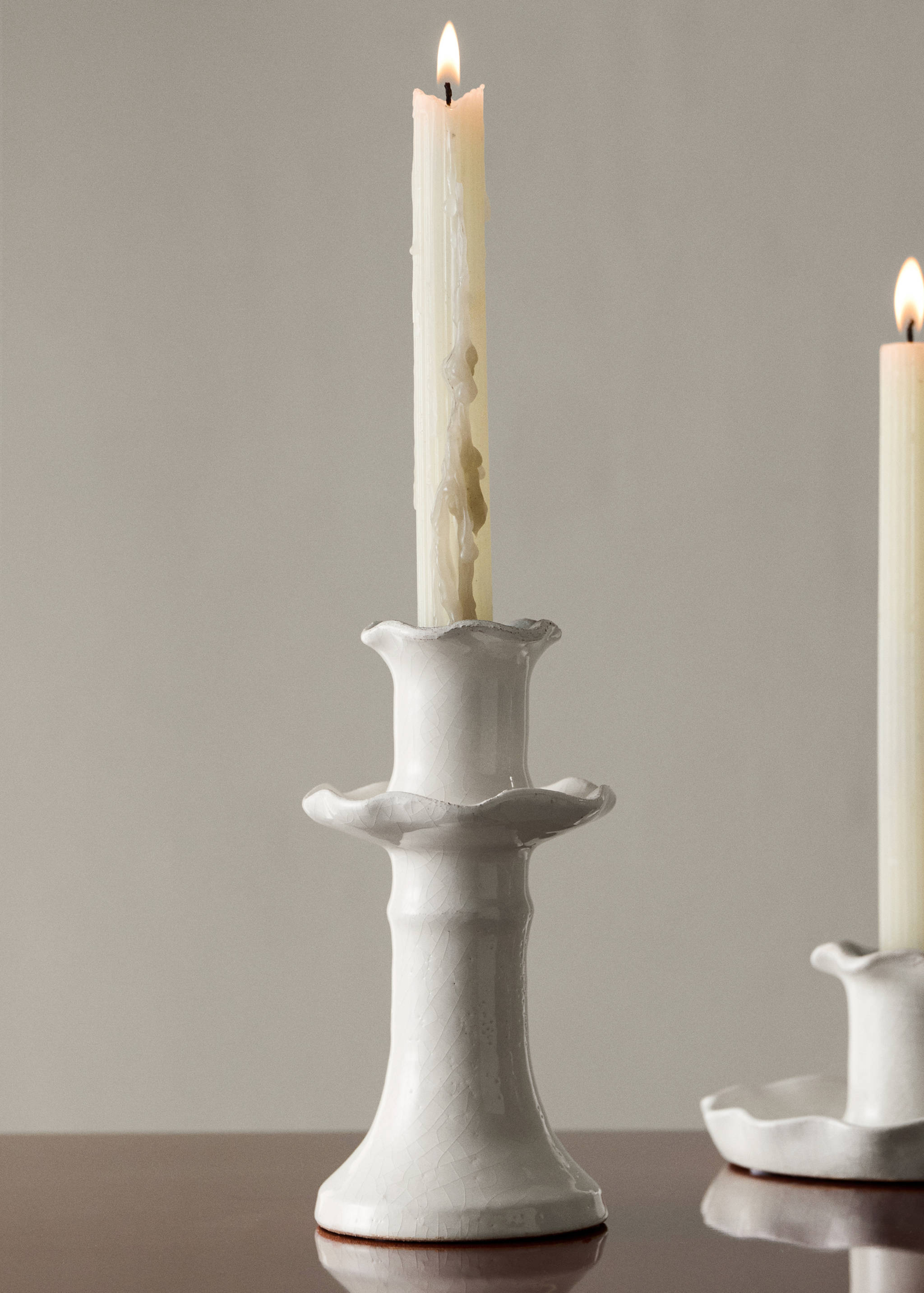 Ceramic candelabra - General plane