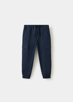 Cargo jogger trousers — Navy 2