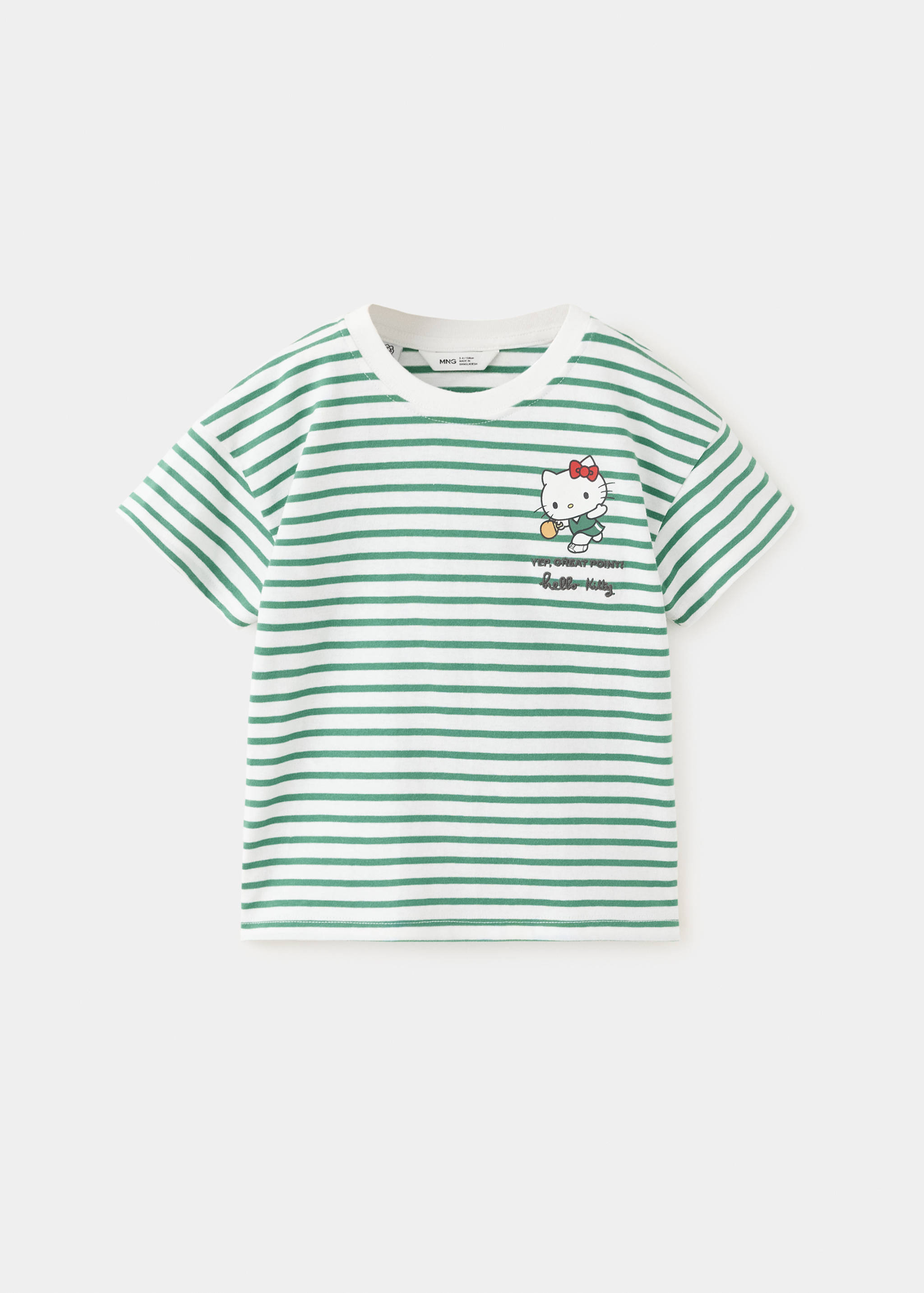 T-shirt às riscas Hello Kitty - Artigo sem modelo