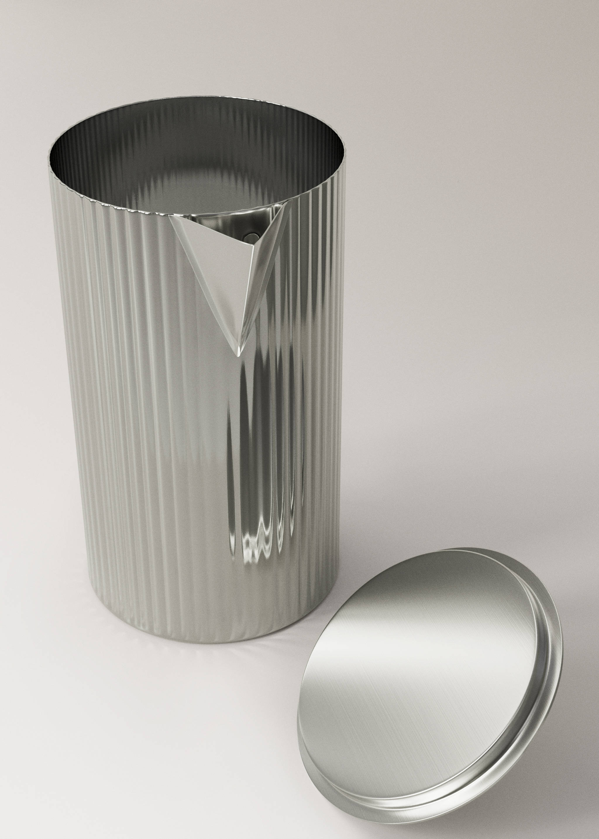 Embossed stainless steel pitcher - Details of the article 3