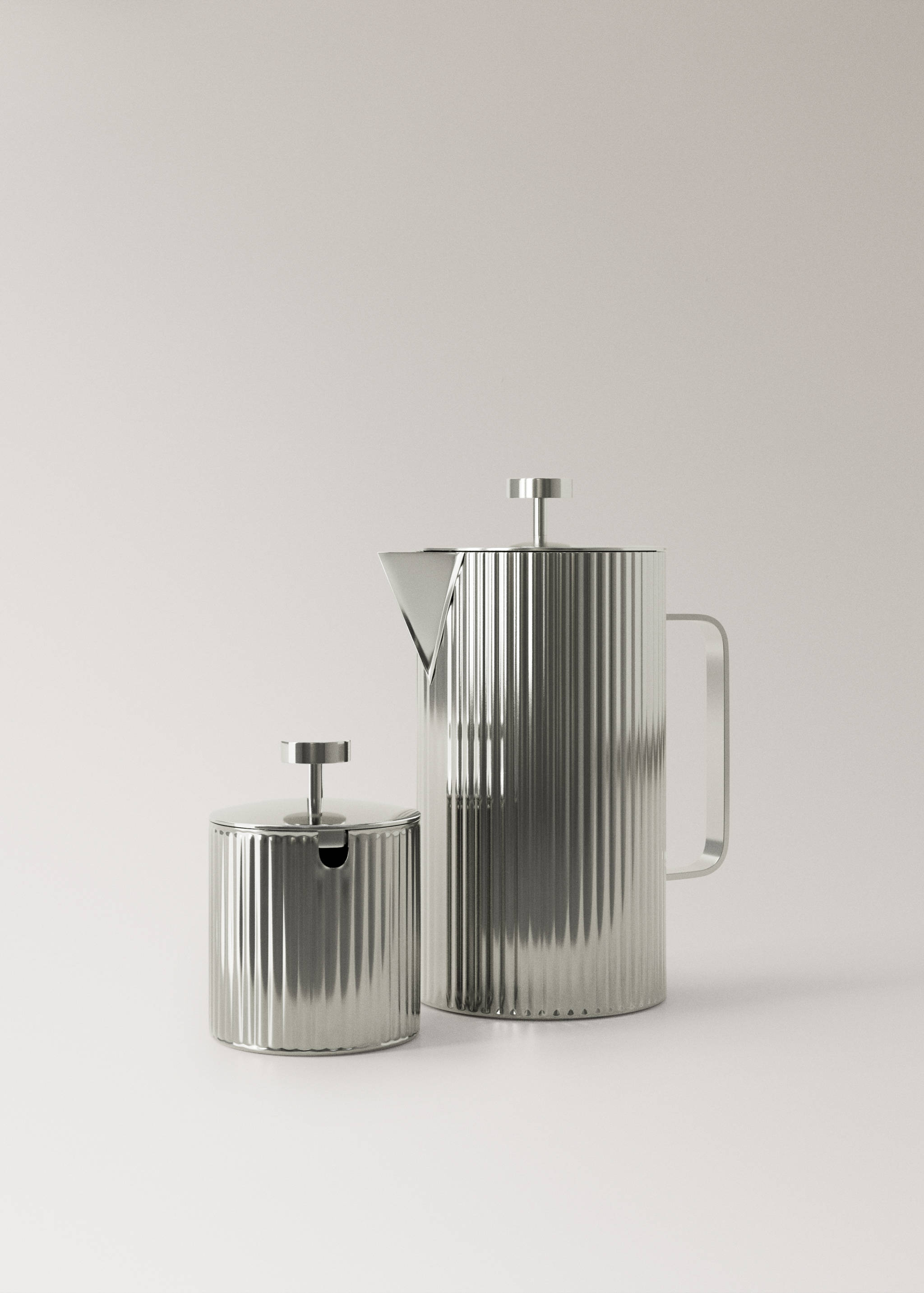 Embossed stainless steel pitcher - Details of the article 4