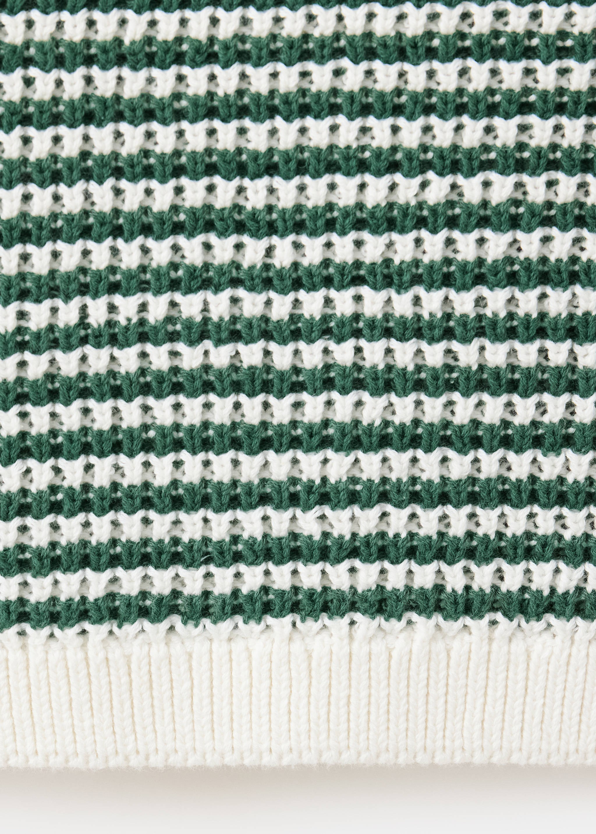 Gilet maille rayures - Détail de l'article 0
