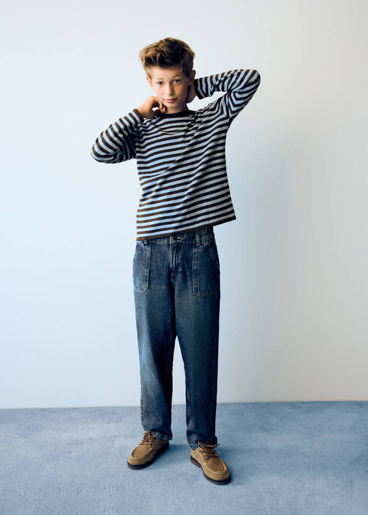 Jeans wide leg — Dark Blue
