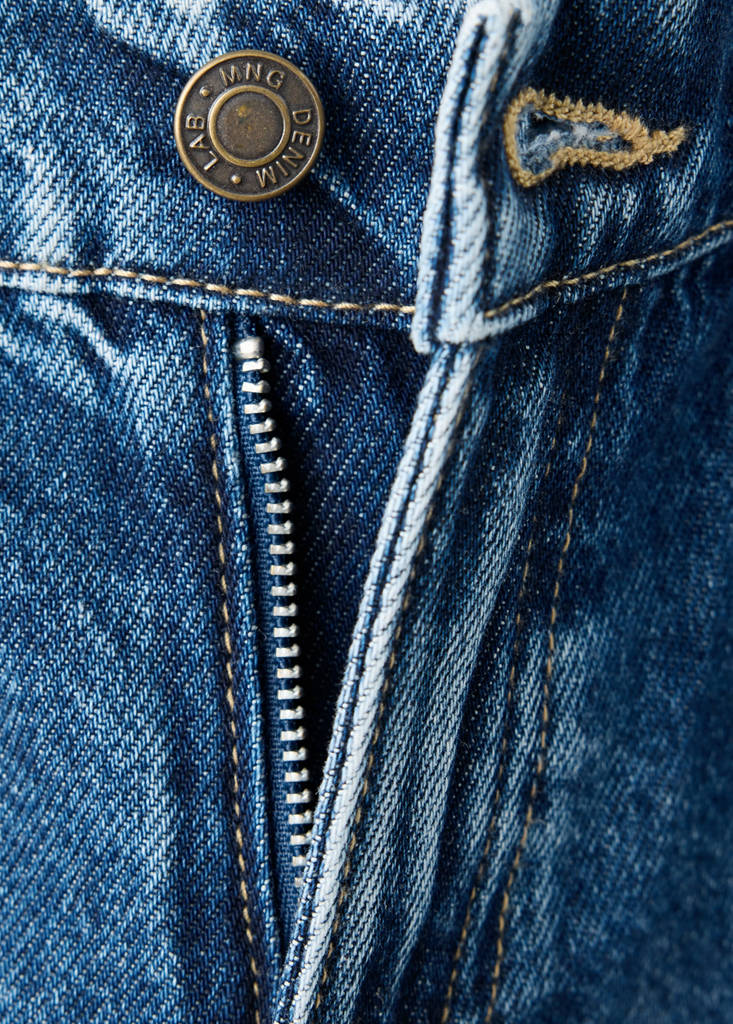 Jeans wide leg — Dark Blue