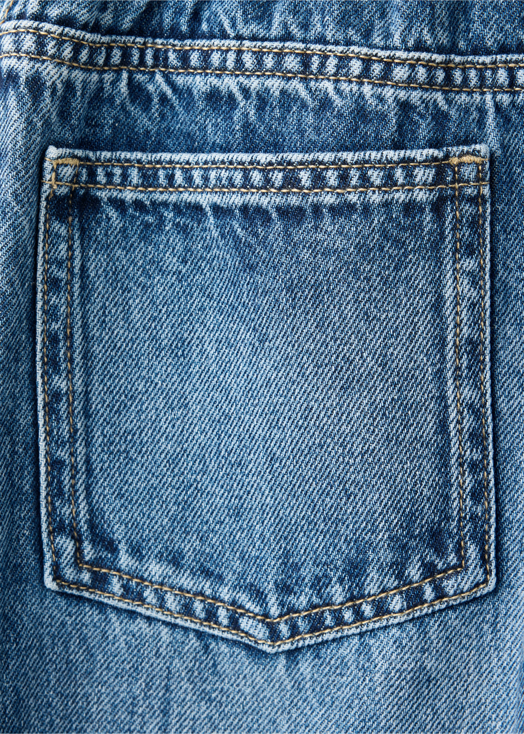Jean wide leg - Détail de l'article 0, Bleu foncé. Ref: 37063301-00.