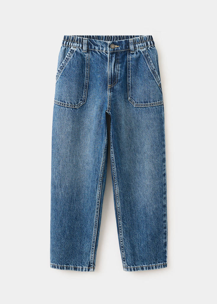 Jeans wide leg — Dark Blue