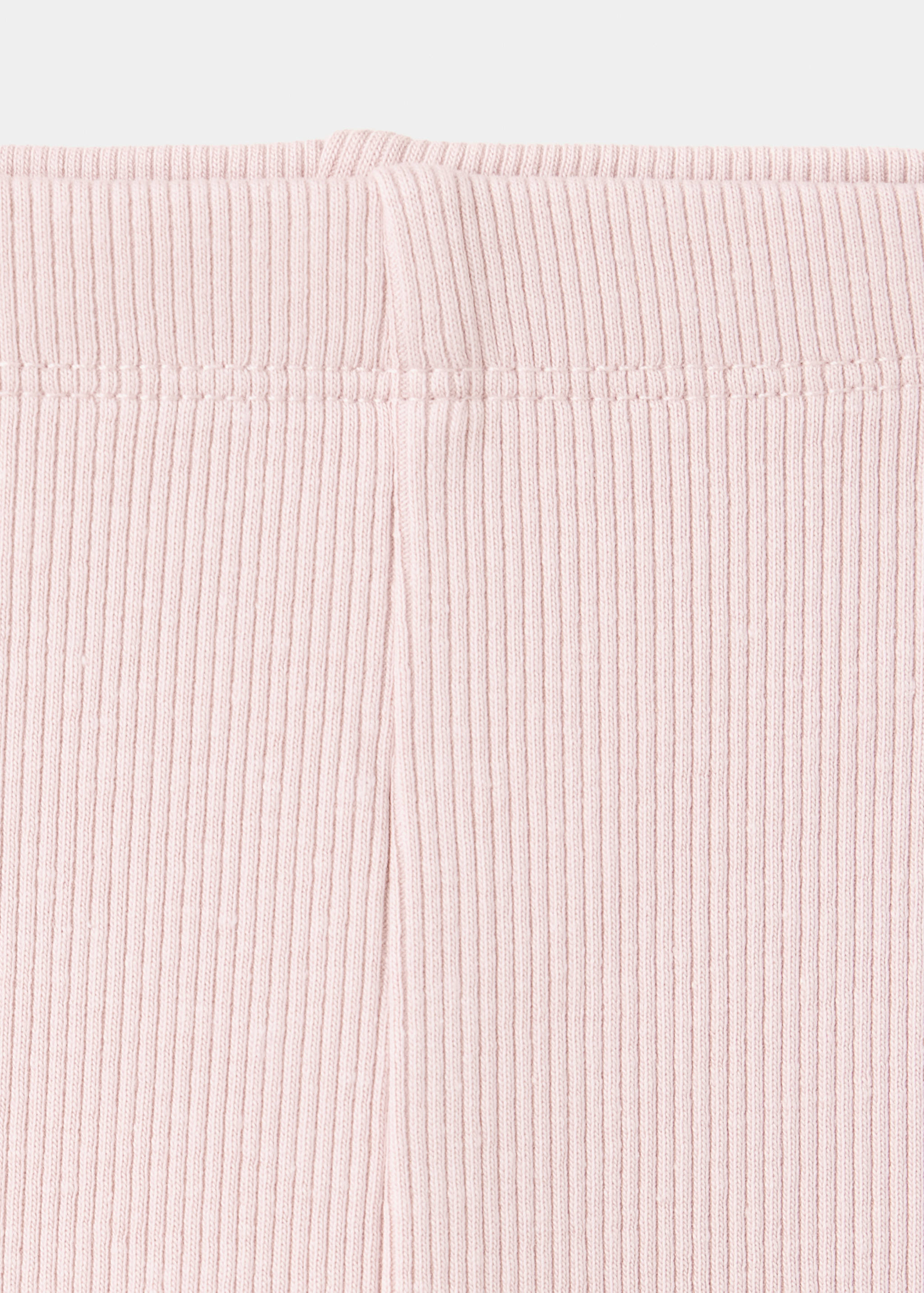 Cotton ribbed leggings - Details of the article 8