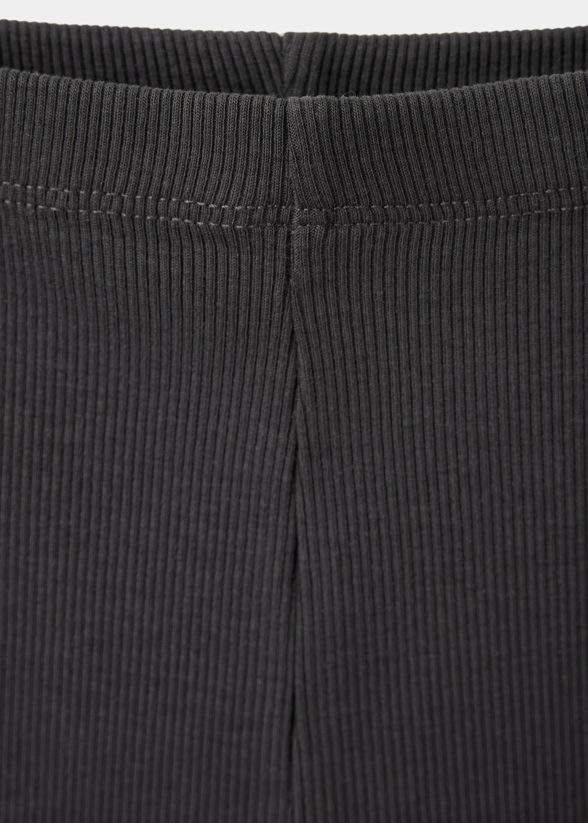 Cotton ribbed leggings - Details of the article 8