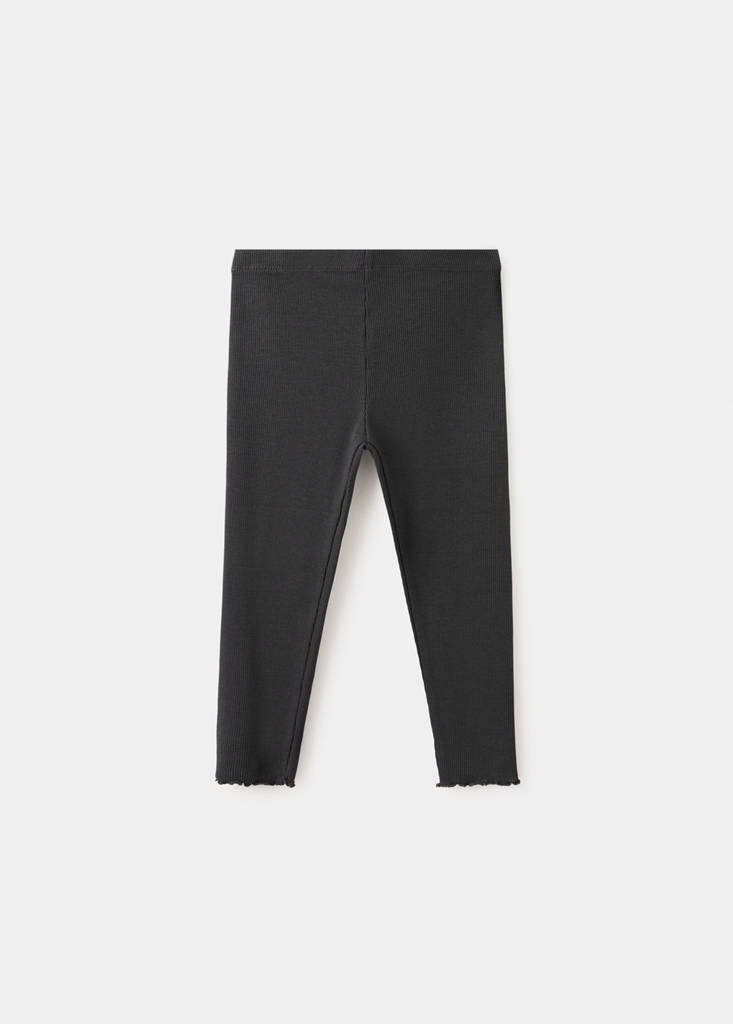 Cotton ribbed leggings - thumbnail 6