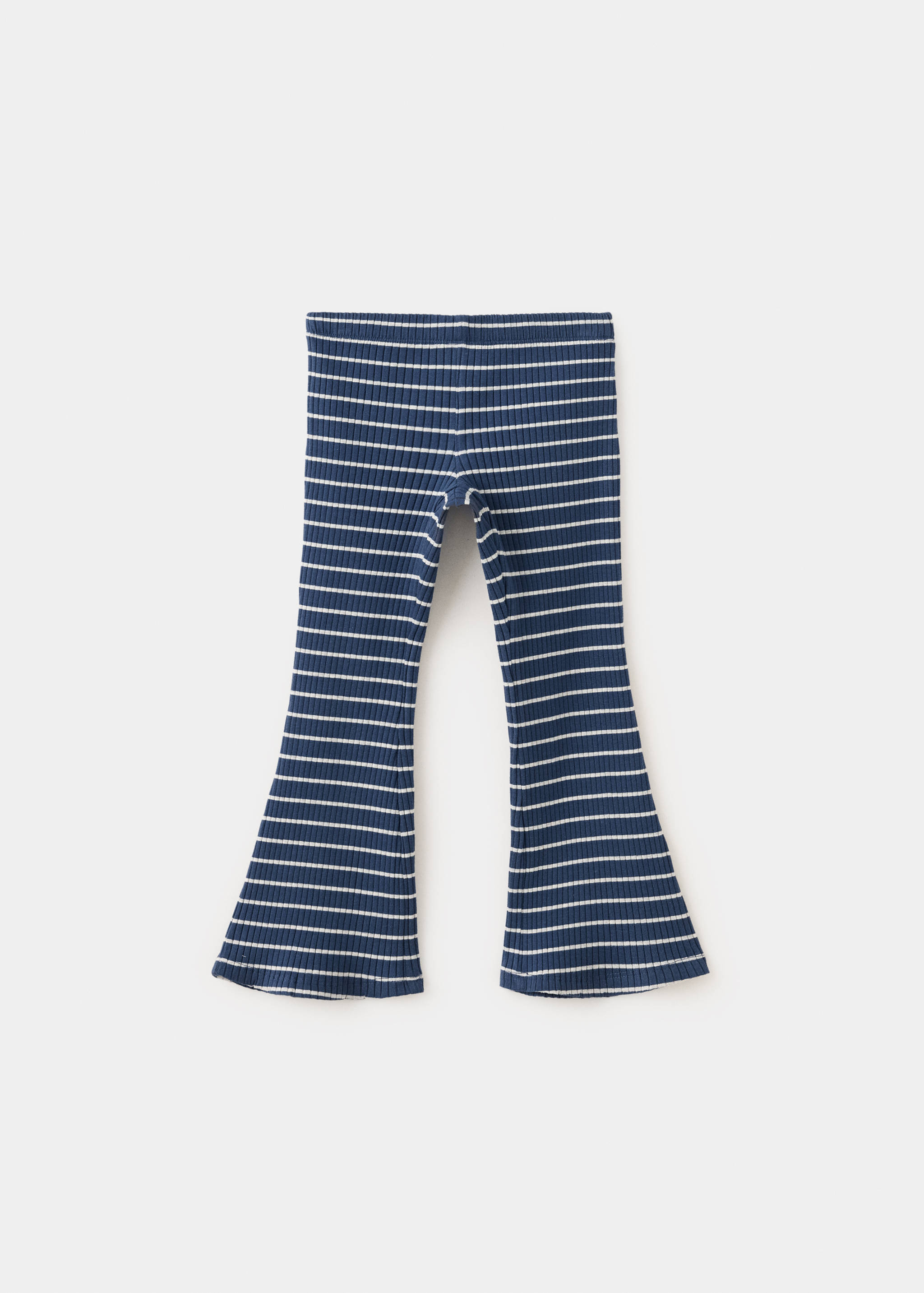 Flared striped leggings - Reverse of the article