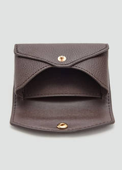 Small flap wallet — Chocolate 3