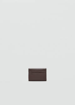 Small flap wallet — Chocolate 4