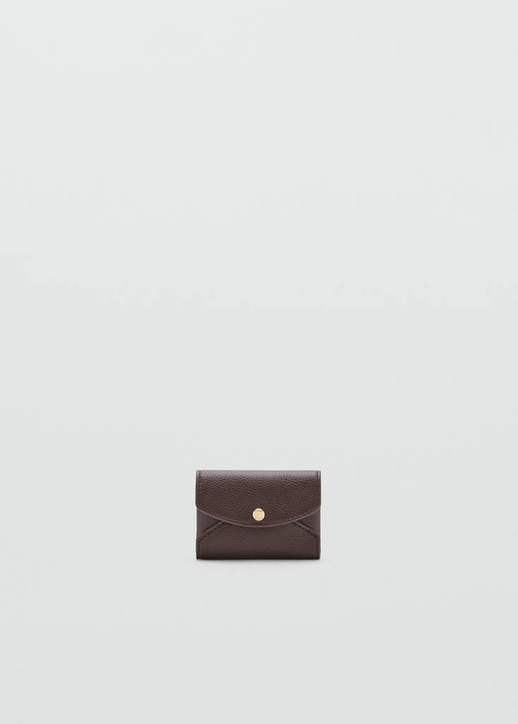 Small flap wallet — Chocolate
