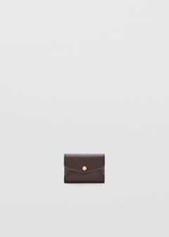 Small flap wallet — Chocolate 1