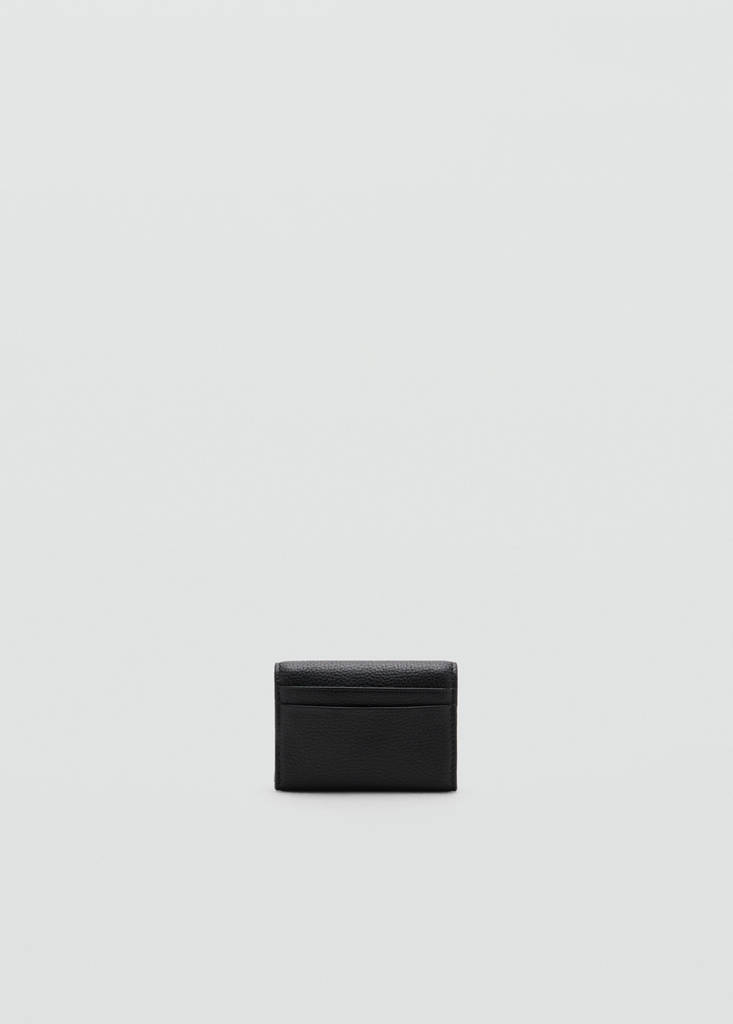 Small flap wallet — Black
