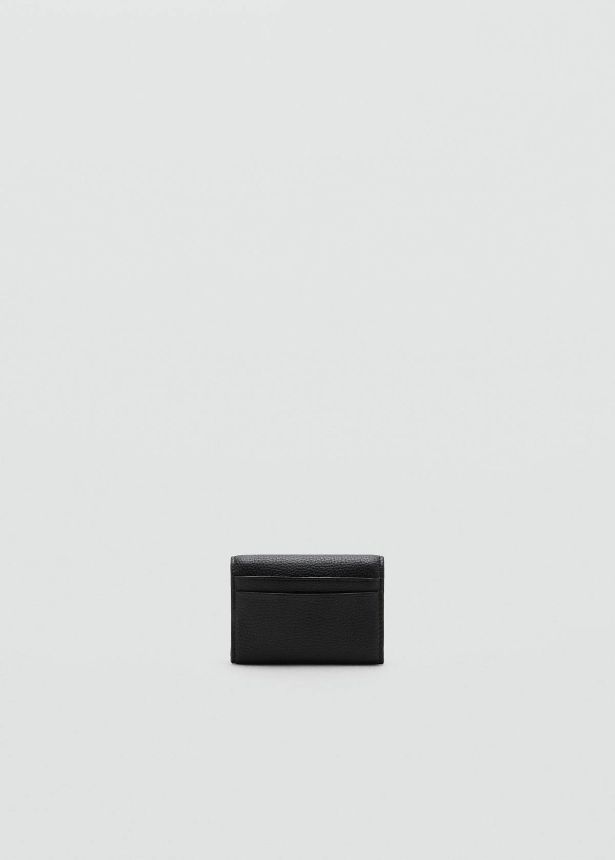 Small flap wallet — Black