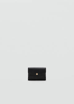 Small flap wallet — Black 1