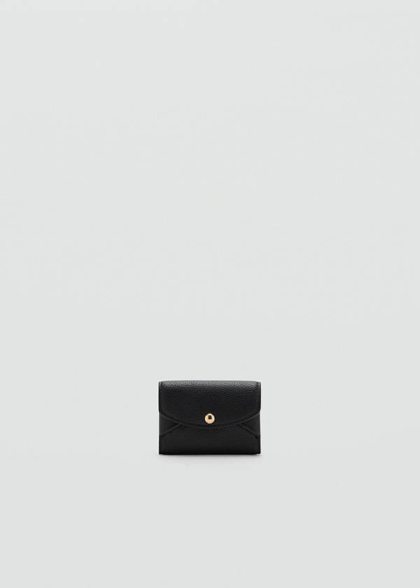 Small flap wallet — Black