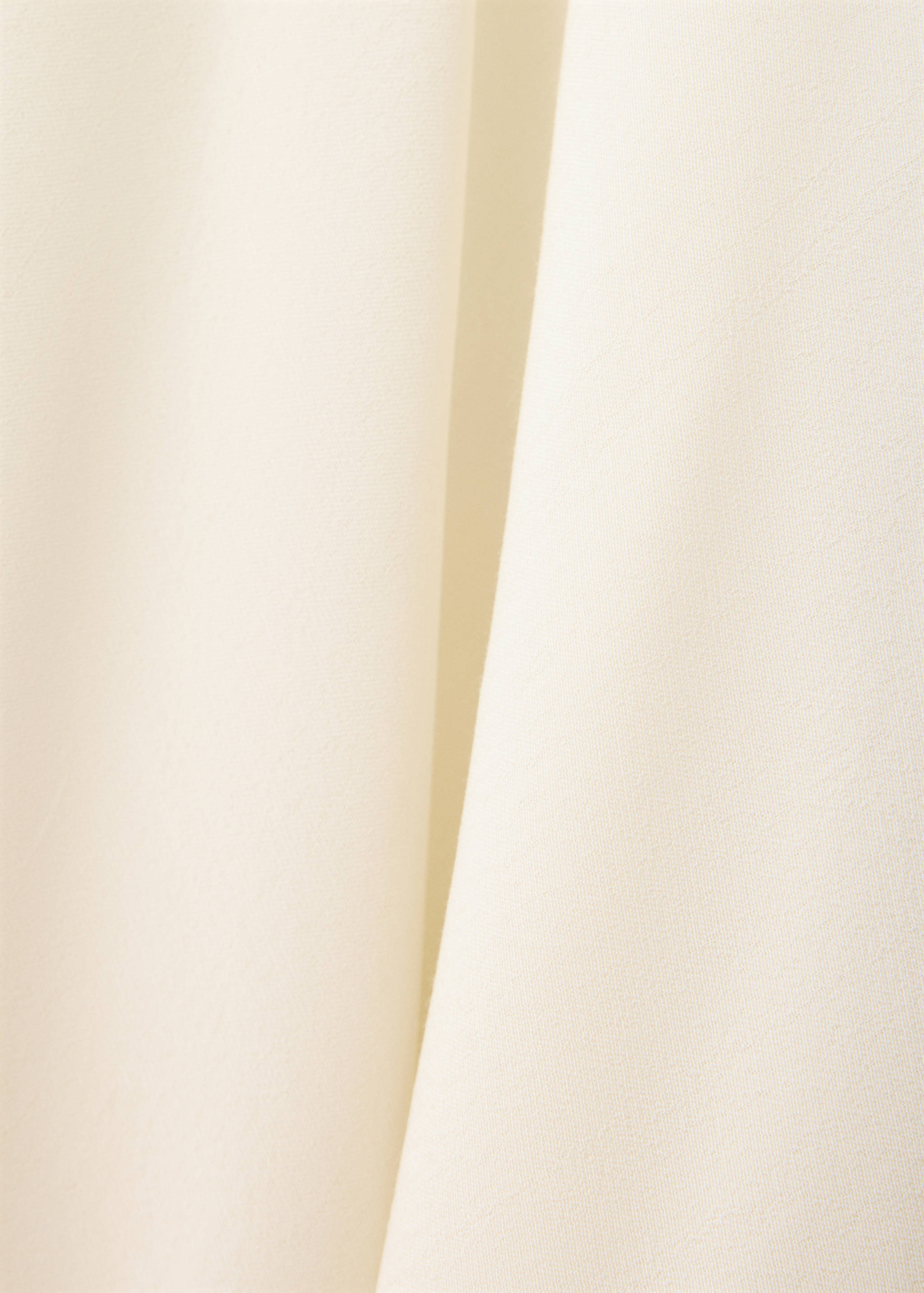 Asymmetric midi skirt - Details of the article 0