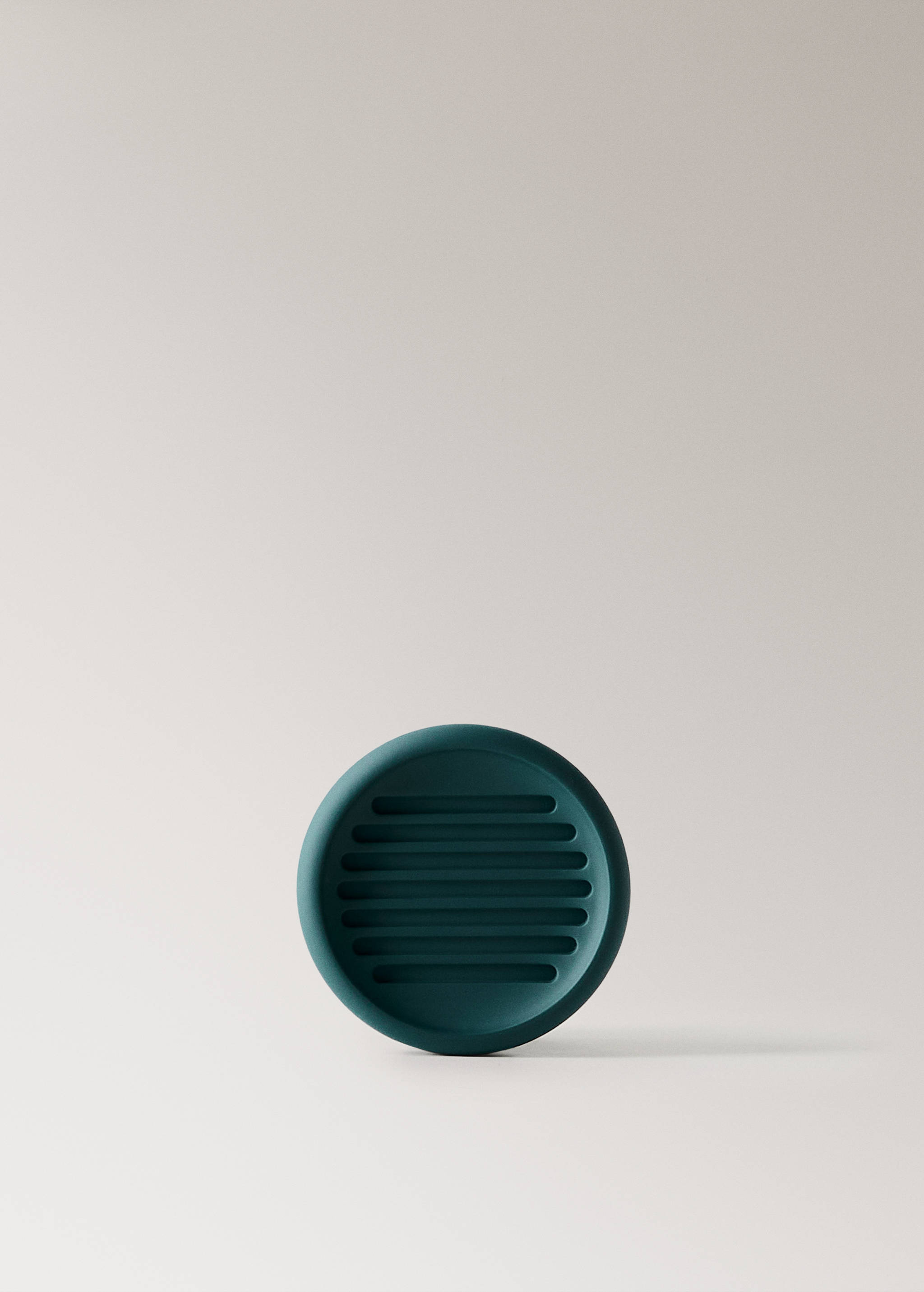 Striped resin soap dish - Article without model