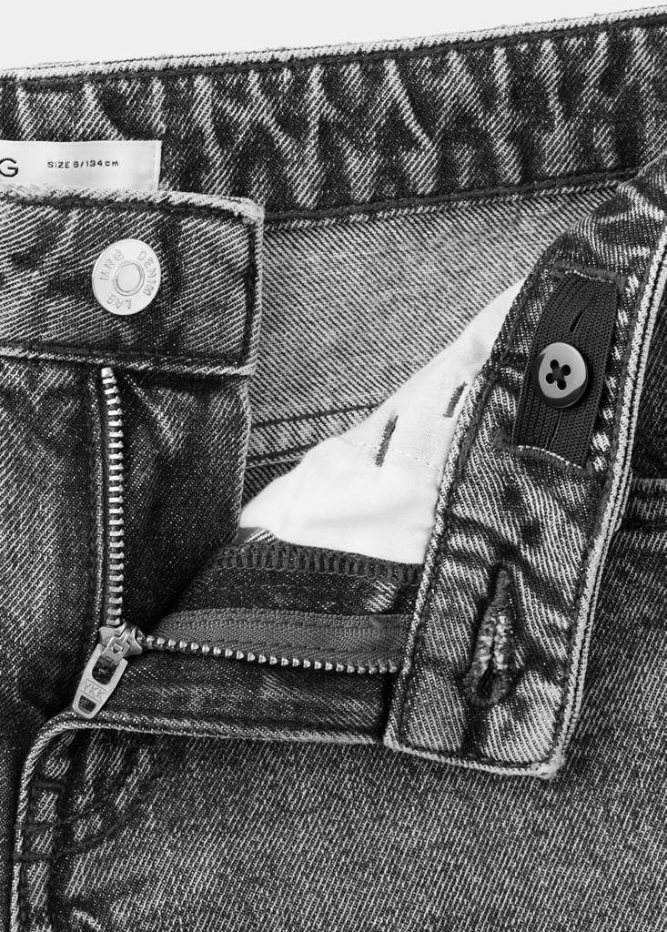 Straight fit jeans — Denim Grey