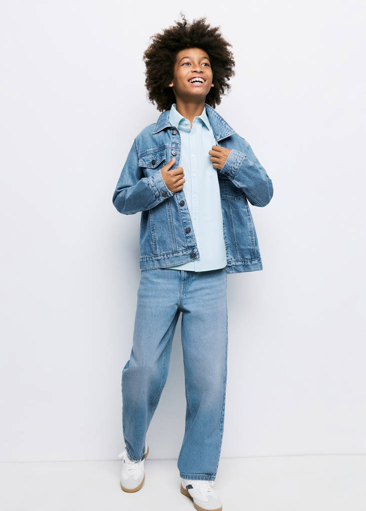 Straight fit jeans — Medium Blue