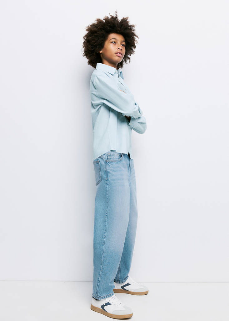 Straight fit jeans — Medium Blue