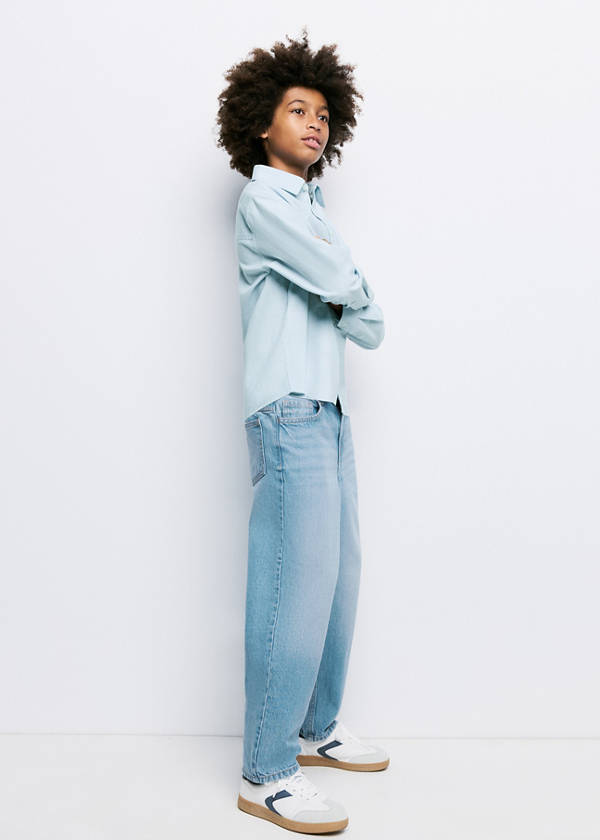 Straight fit jeans — Medium Blue