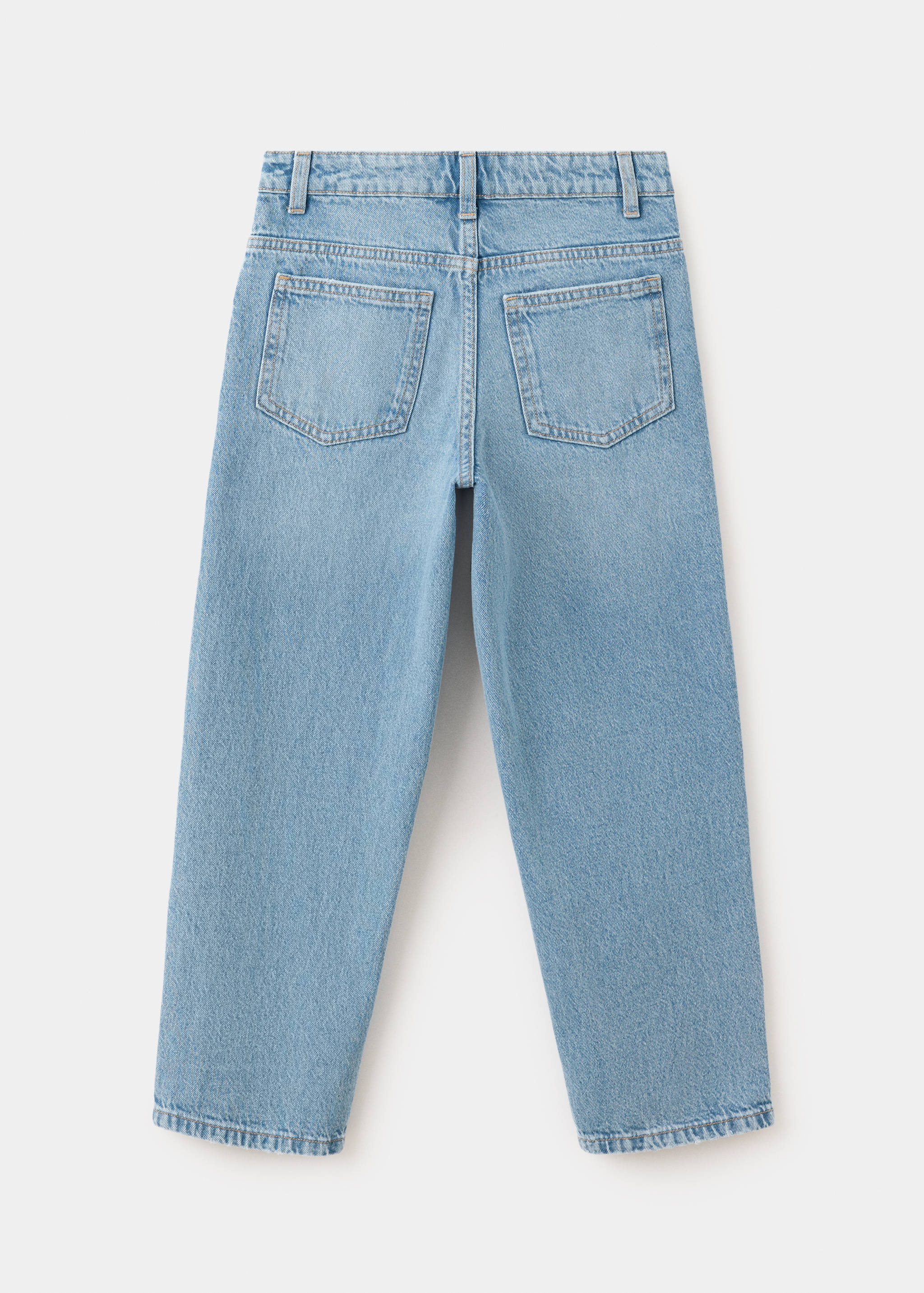 Jean straight fit en coton - Verso de l’article