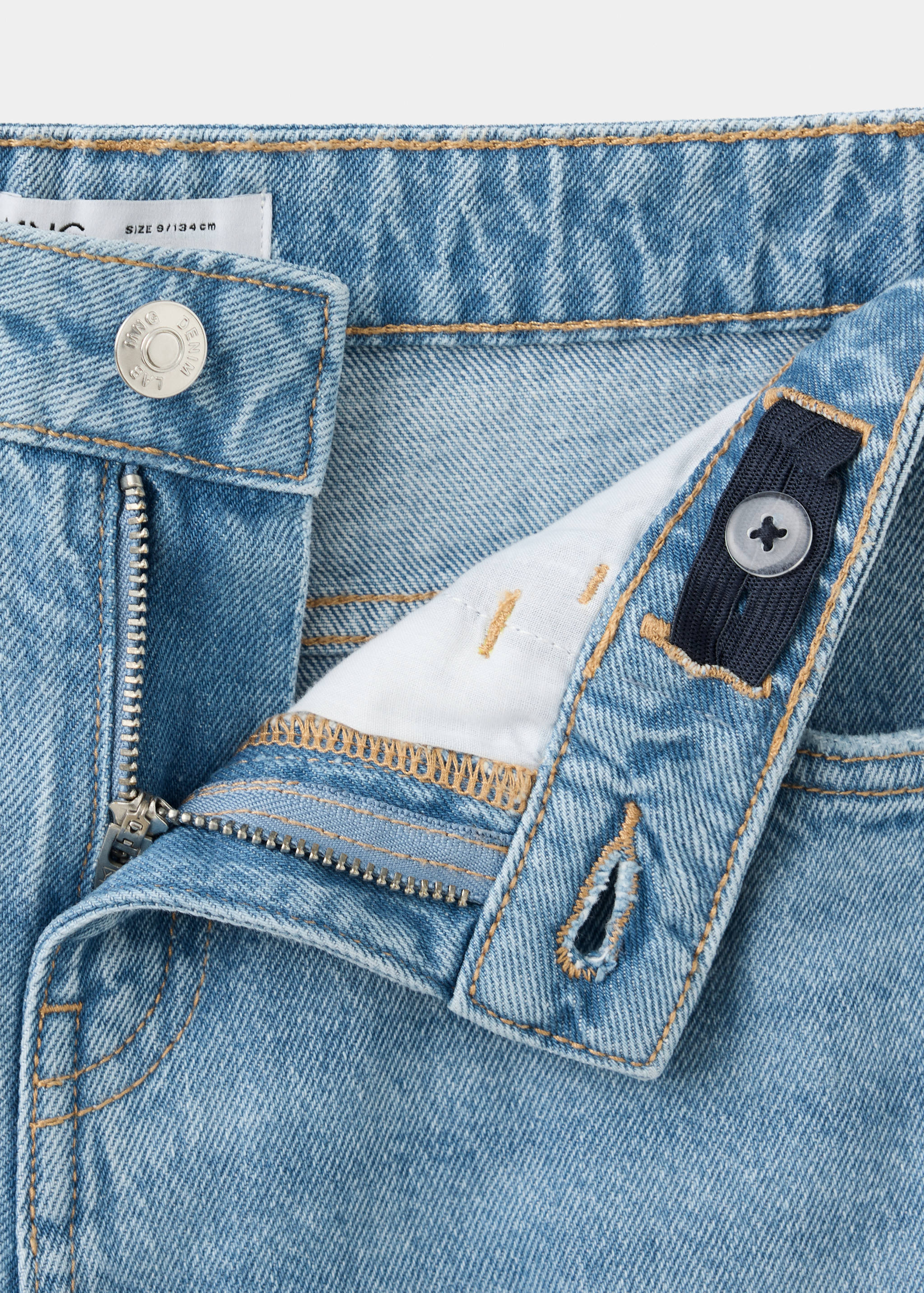 Jean straight fit en coton - Détail de l'article 0