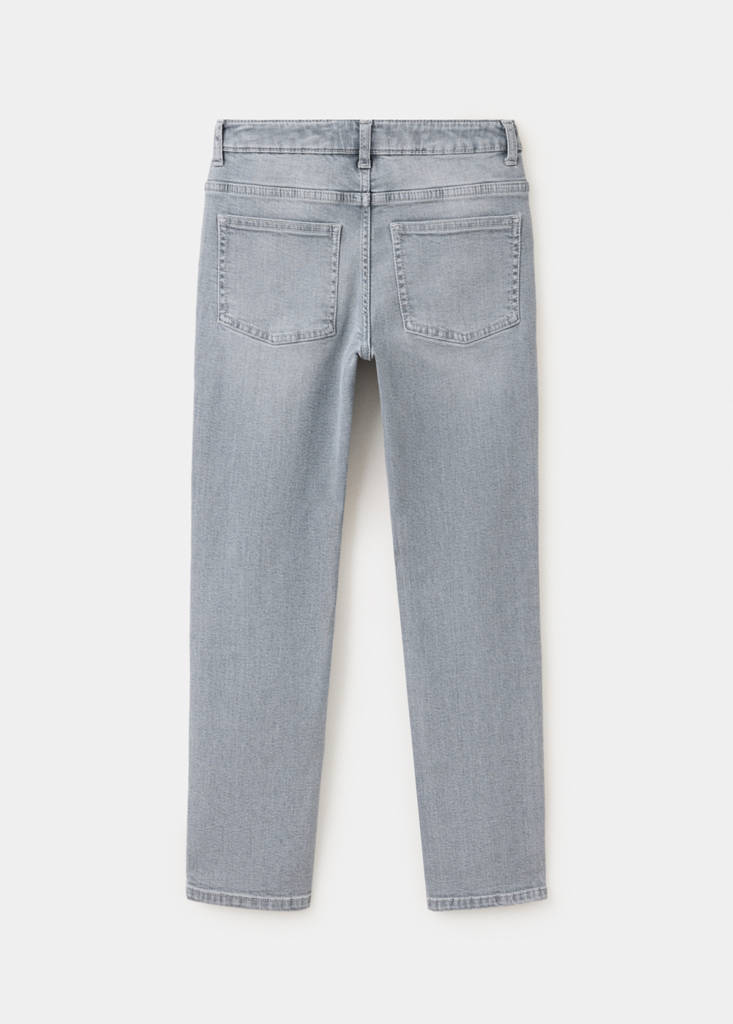 Slim fit cotton jeans — Denim Grey