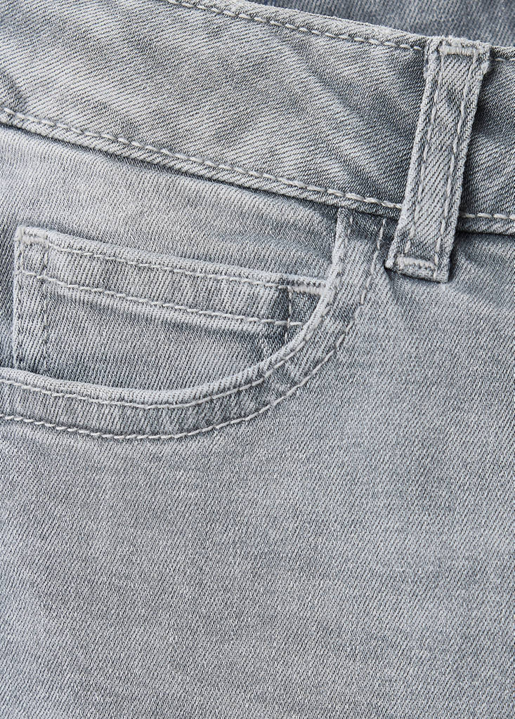 Slim fit cotton jeans — Denim Grey