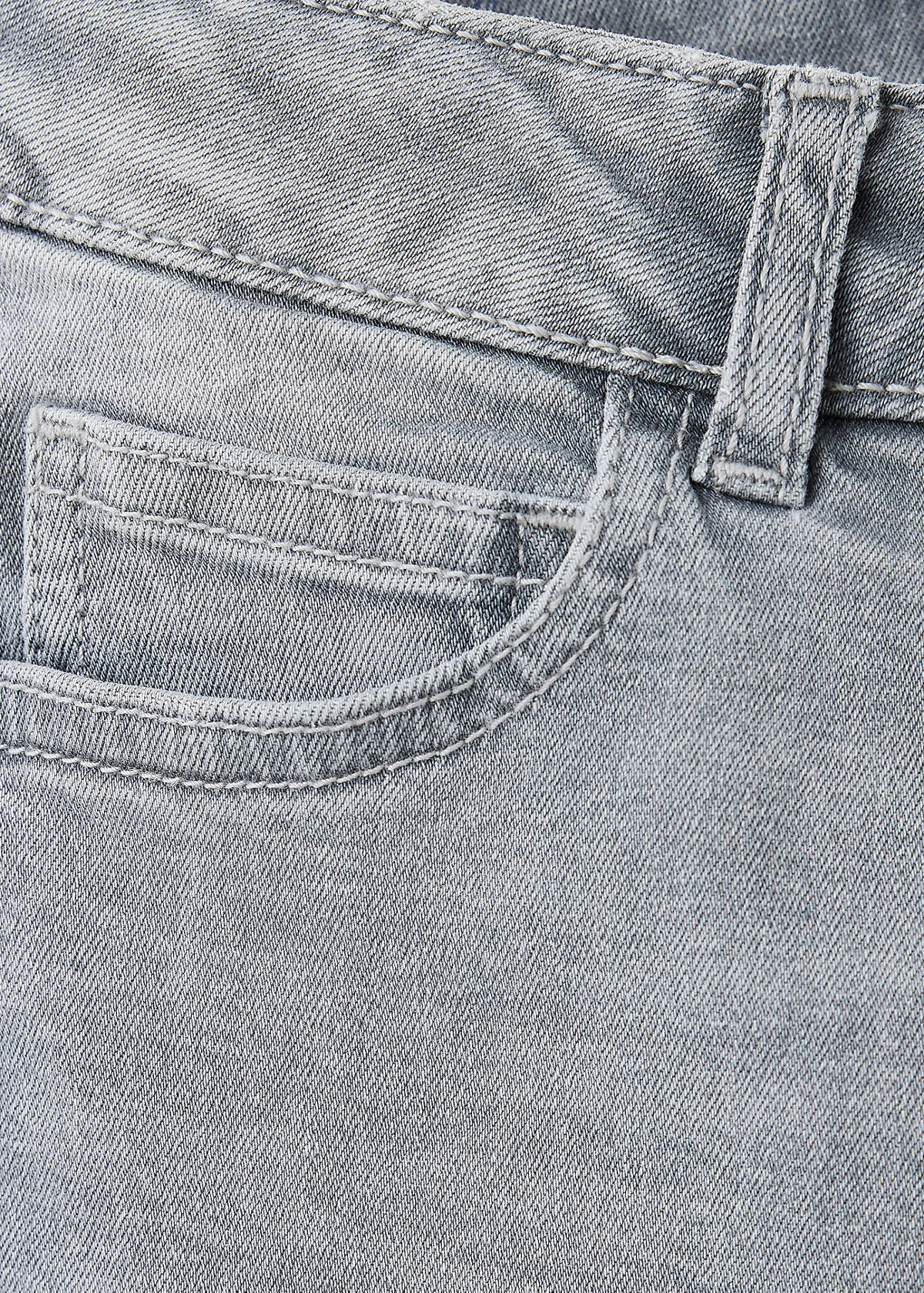 Slim fit cotton jeans — Denim Grey