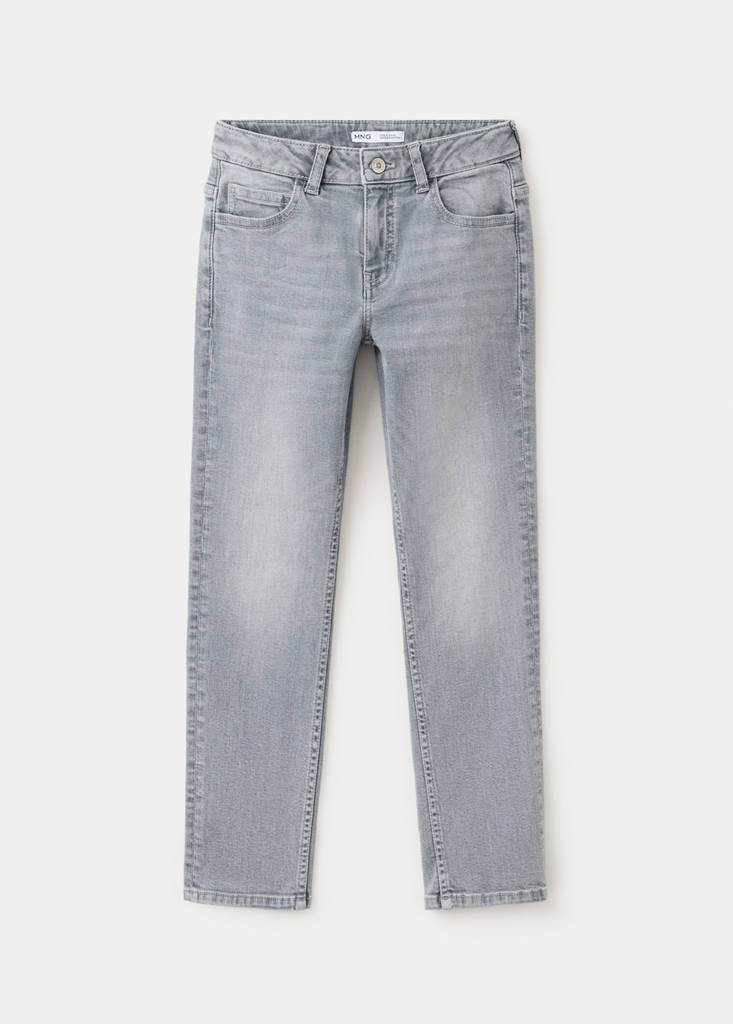 Slim fit cotton jeans — Denim Grey