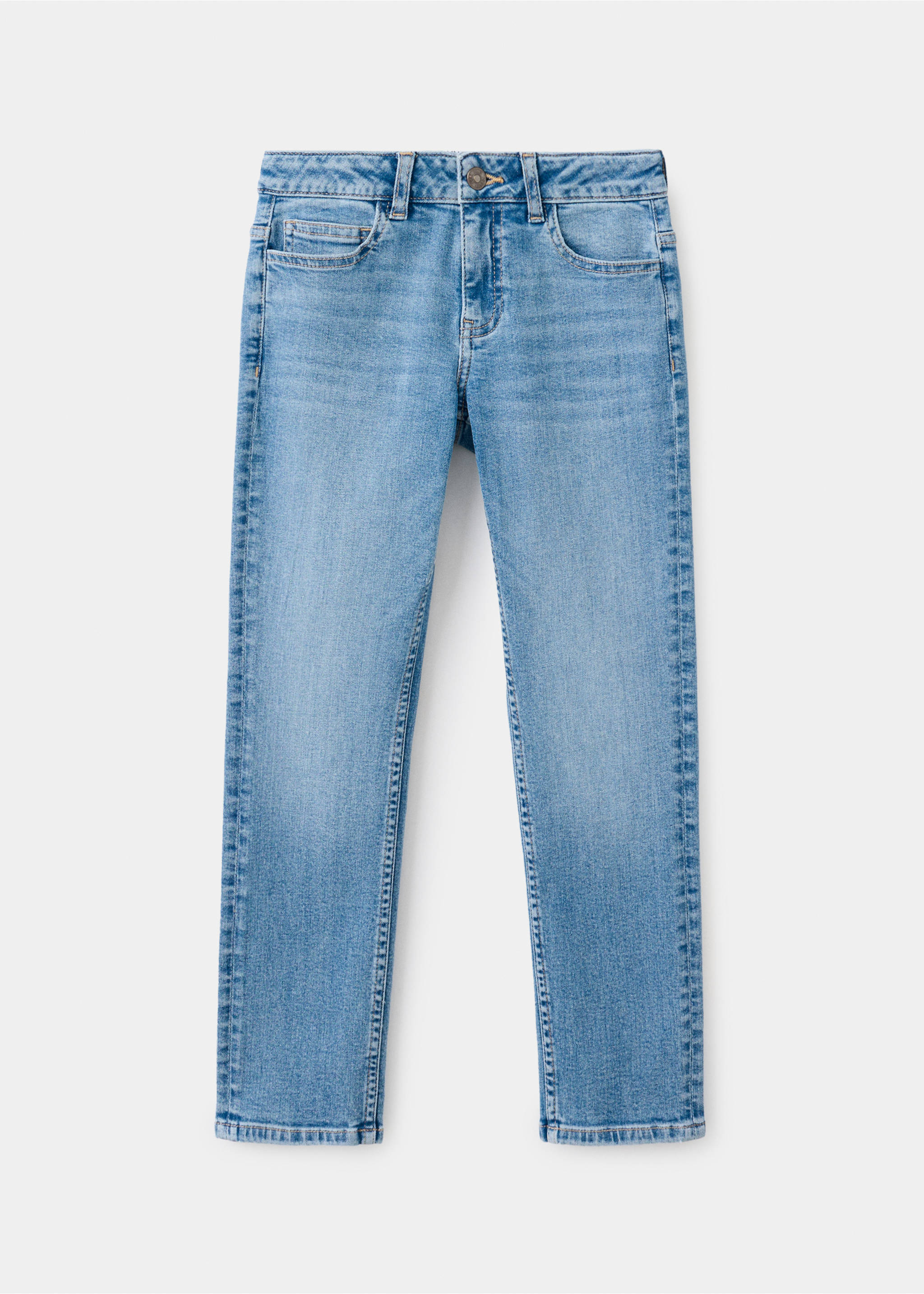 Jeans slim - Изделие без модели, Синий средний. Ref: 37063863-00.
