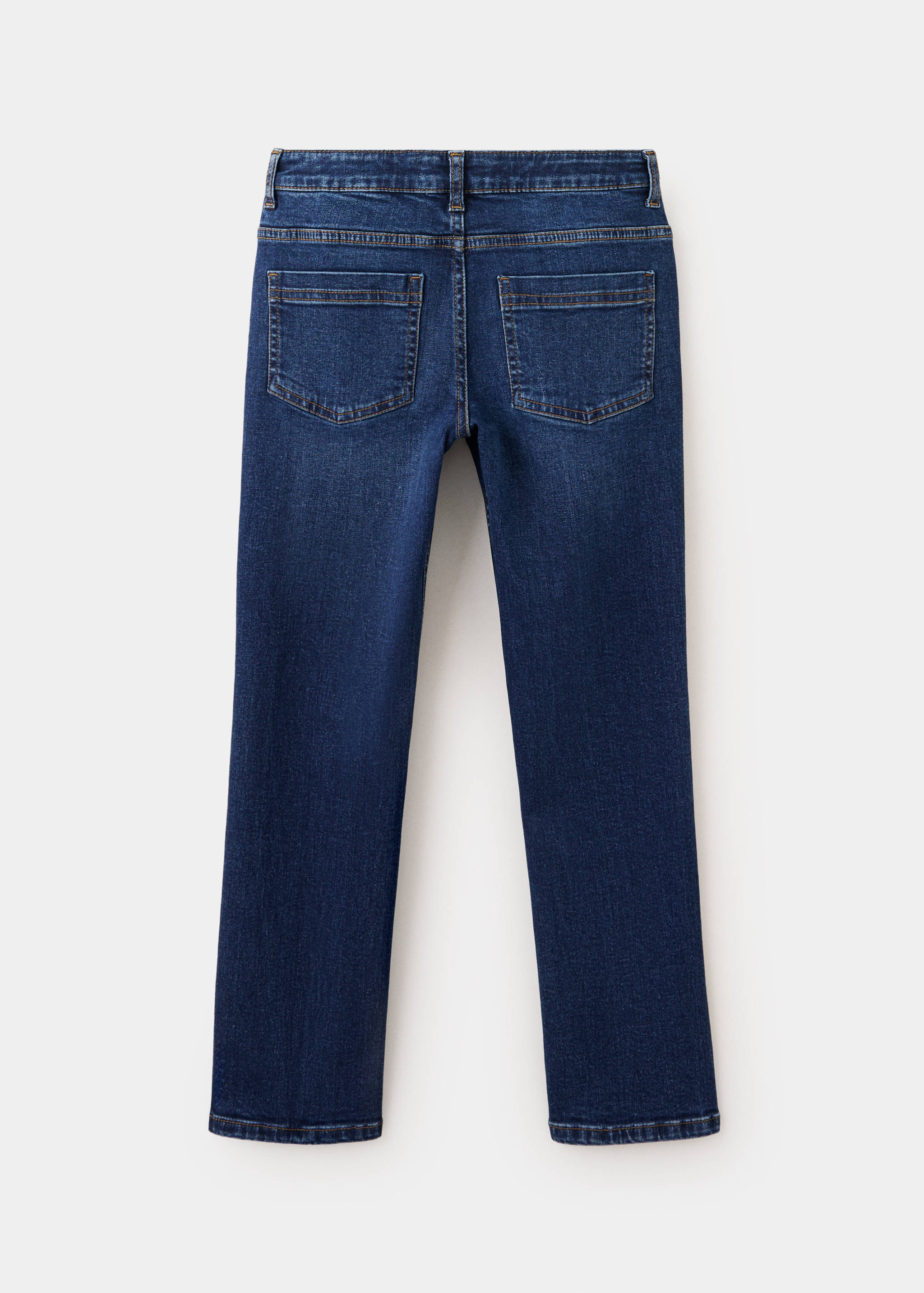 Slim fit cotton jeans - Reverse of the article