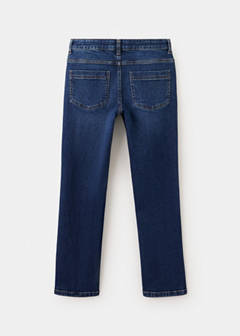 Slim fit cotton jeans — Dark Blue 3