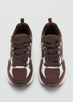 Two-tone sports top — Chocolate 5