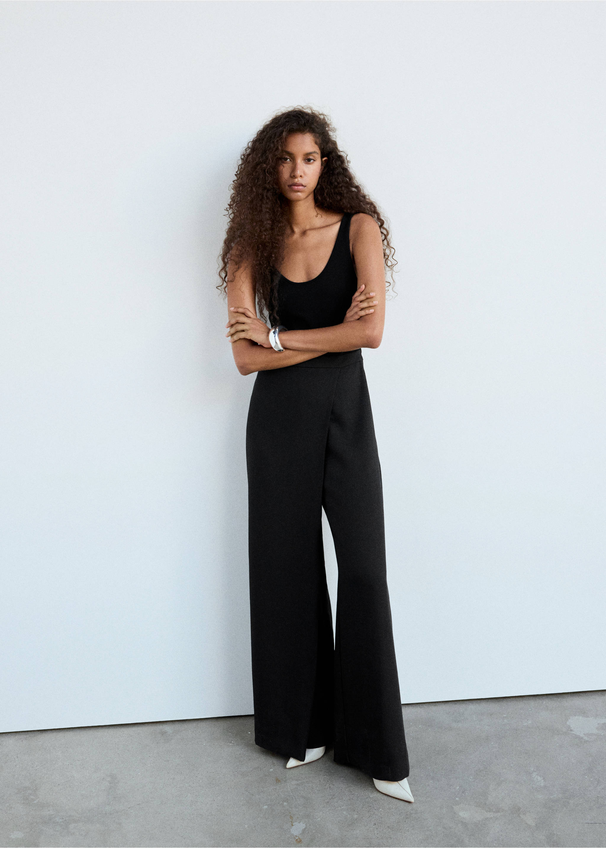 Matching playsuit with straps - General plane, Black. Ref: 37064067-00.