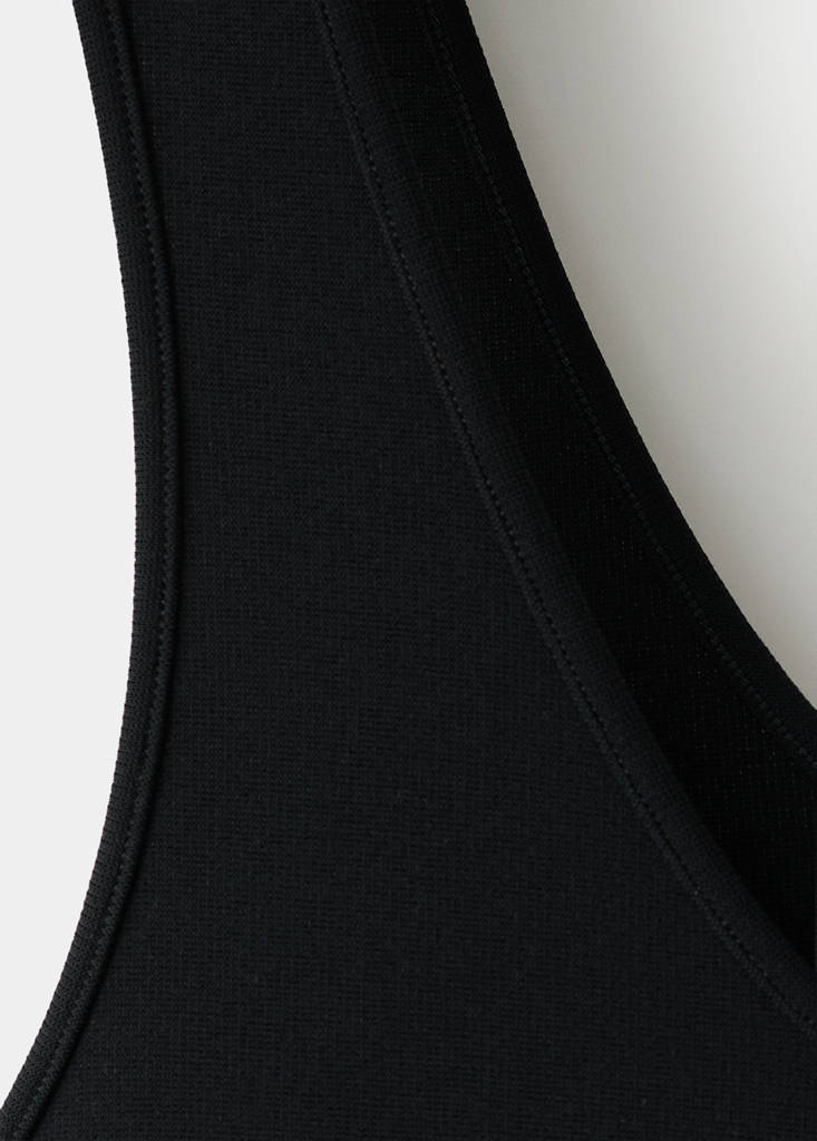 Strappy jumpsuit — Black