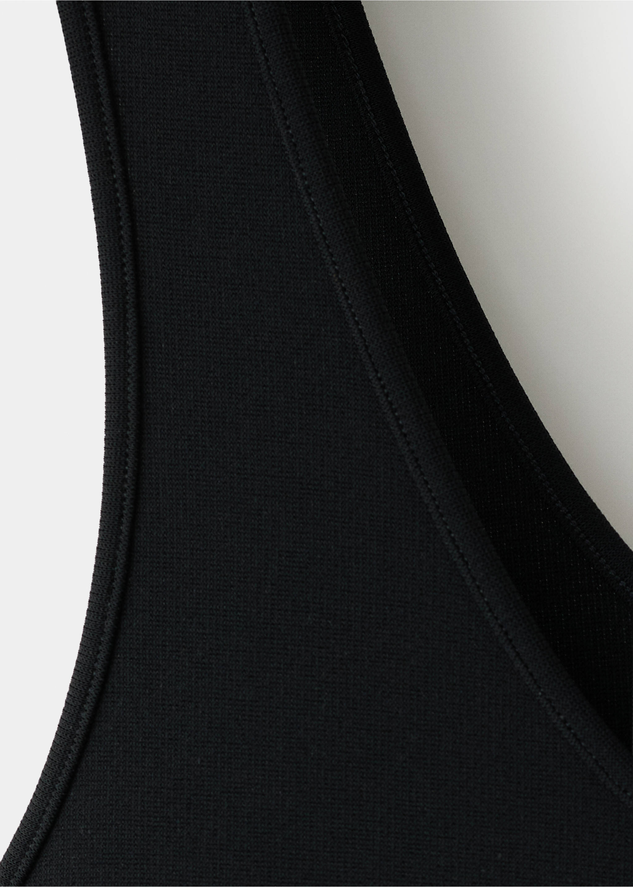 Matching playsuit with straps - Details of the article 8, Black. Ref: 37064067-00.