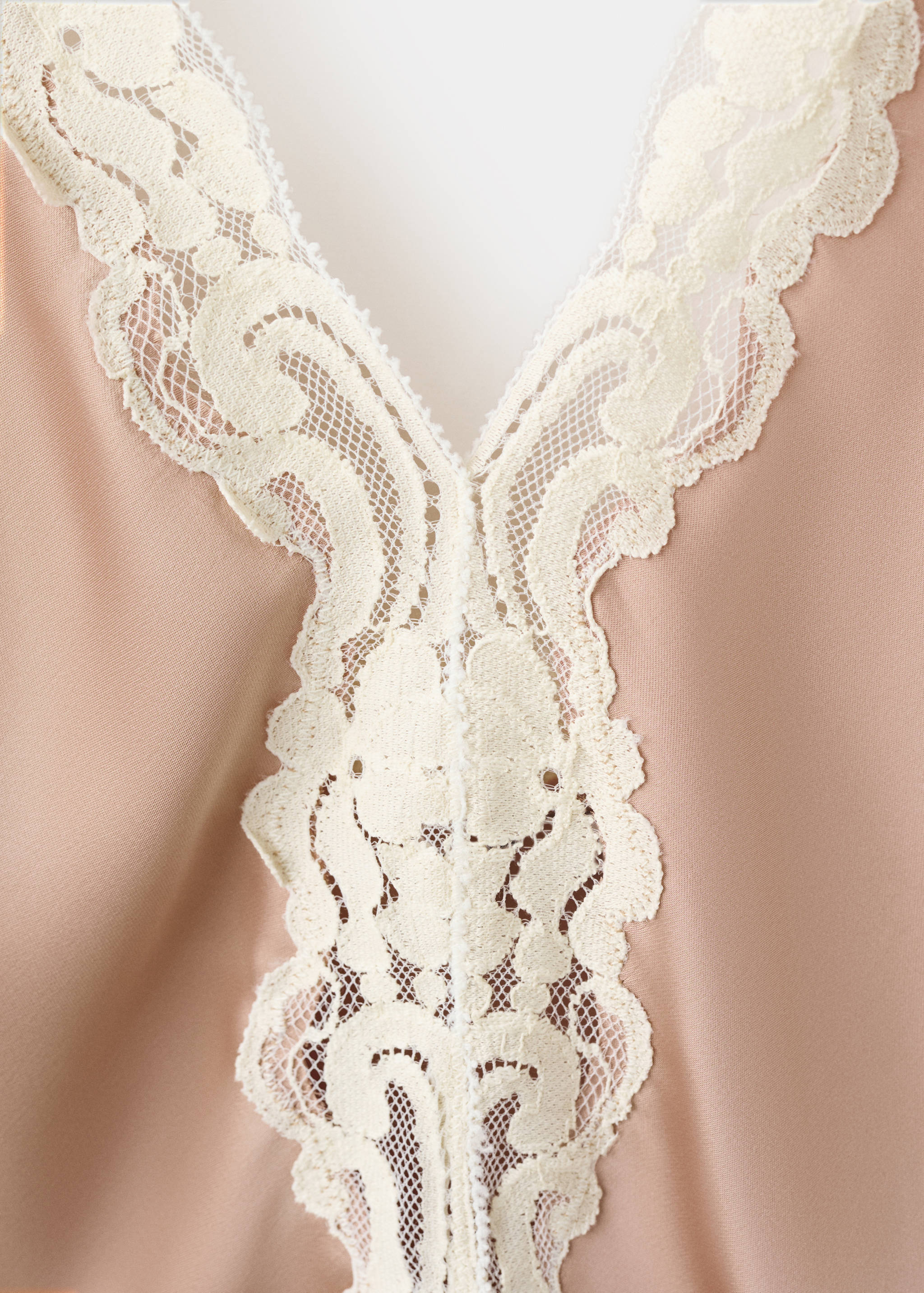 Top satiné dentelle - Détail de l'article 0