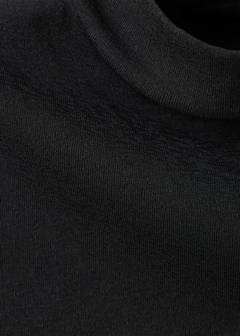 Fitted fine-knit top — Black 7